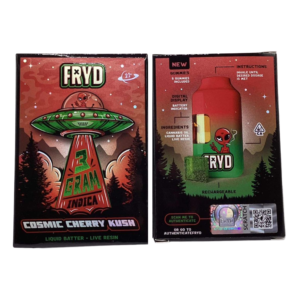 fryd 3g cosmic cherry kush disposable